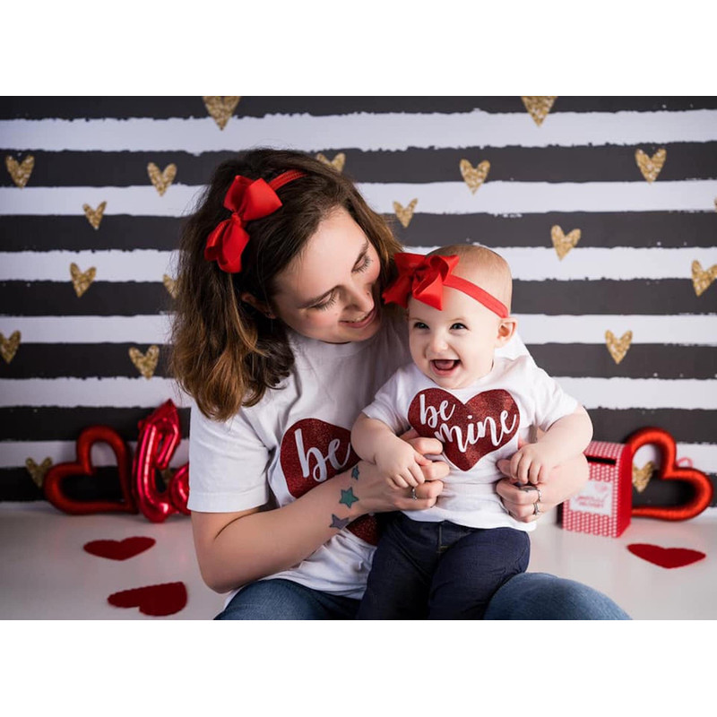 mommy and me shirts, matching valentines day shirts, matching photoshoot shirts, mommy and daughter shirts, mom and mini, mama and mini.jpg