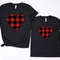 Mommy and me valentines shirt - Matching valentines shirt -mom and daughter valentines day shirt - buffalo plaid heart shirt - mommy and me.jpg