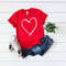 Valentine day t-shirt for women - Valentine day shirt - Holiday t-shirt - Cute women's heart shirt - Valentines day top.jpg