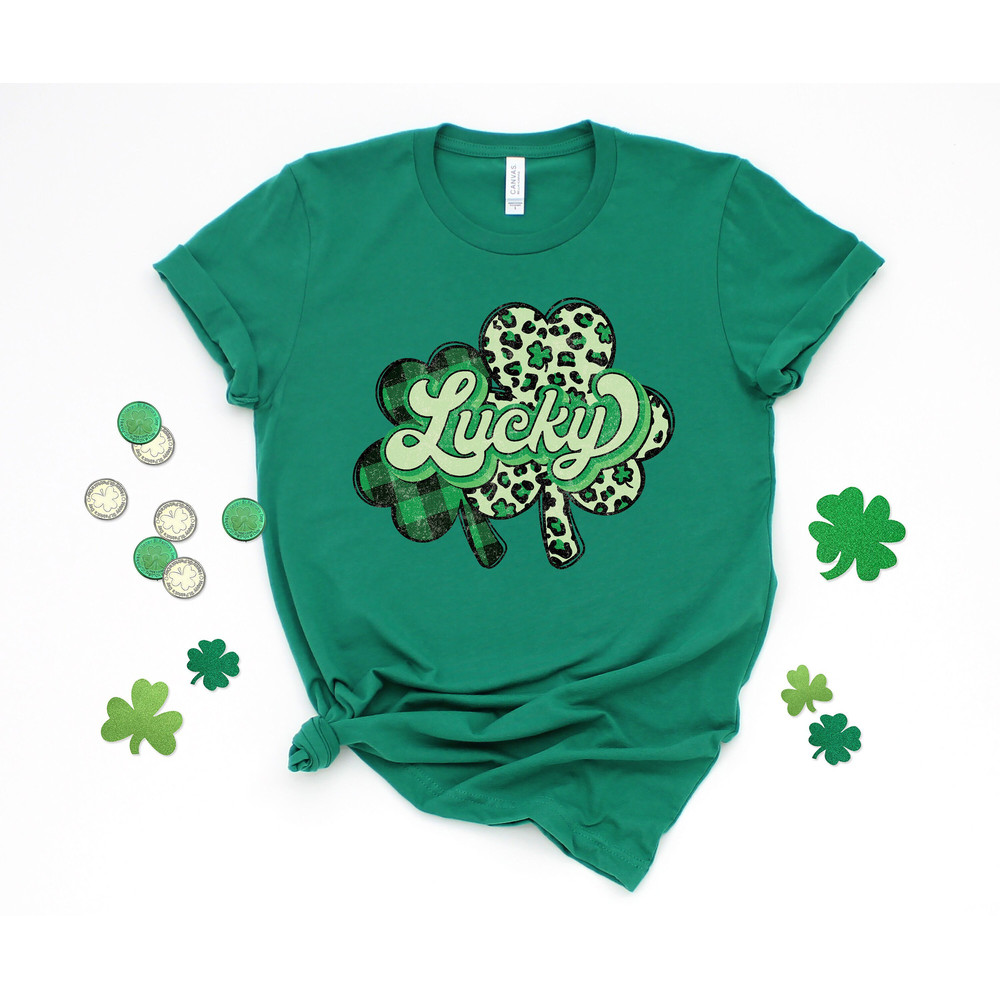 Lucky Shamrock Shirt, Shamrock Shirt, Lucky Shirt, St Patricks Day Shirt, Patricks Day Shirt, St Patricks Shirt, Patricks Day Tee, Lucky Tee 1.jpg