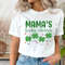 Personalized Mom Shirt for St Patrick's Day, Personalized Mother's Day Gift, Nature Themed Customizable Lucky Clover Tee, Custom Mama Shirt.jpg