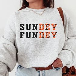 cincinnati football sundey fundey crewneck sweatshirt