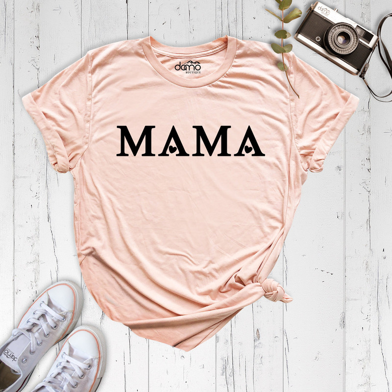 Mama Shirt, Mom Life Shirt, Mama Heart Shirt, New Mom Shirt, Mothers Day Shirt, Mom Love Tshirt, Mama Heart T-Shirt, Cool Mom Shirt.jpg