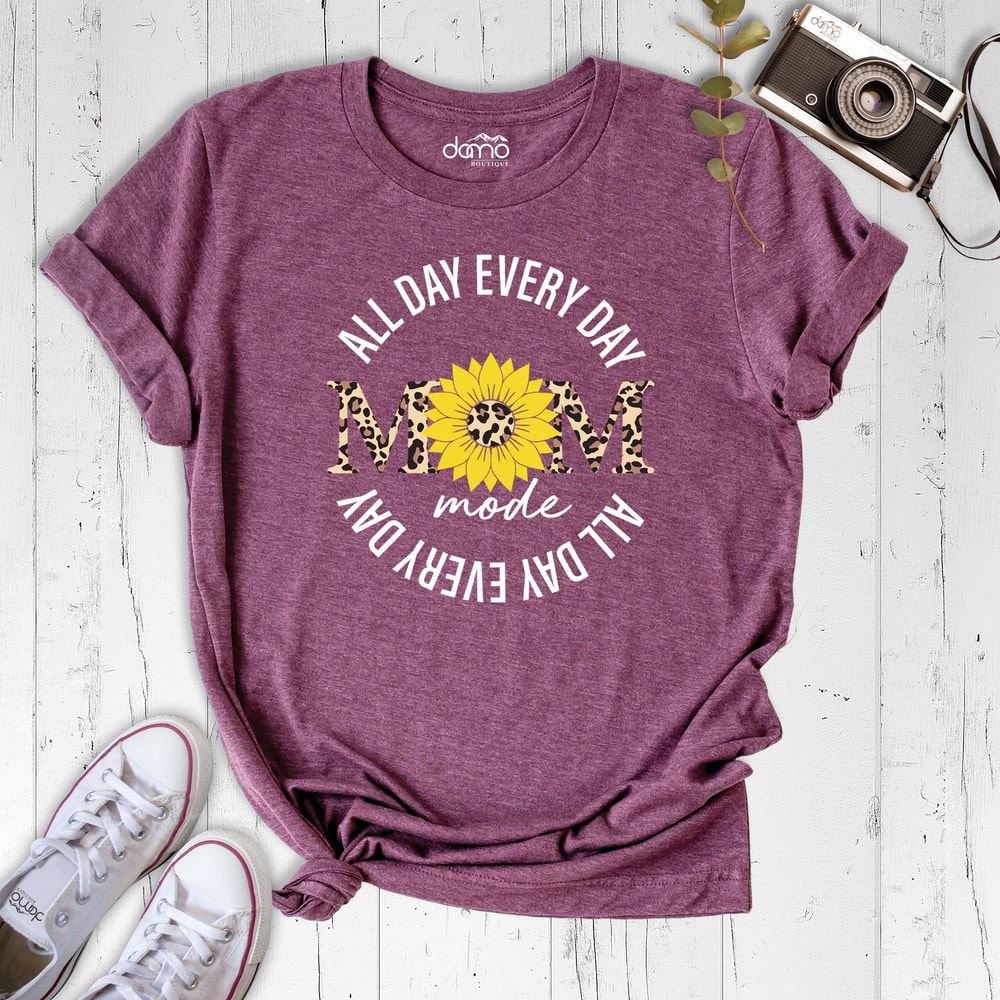 Mom Sunflower Shirt, Mother Day gift, mommy Tshirt, gift for mom, Mother day shirt, Mama Shirt, cute mom gift, First mother day, mom gift.jpg