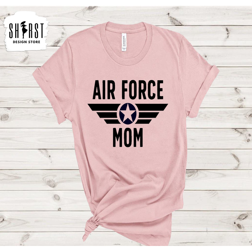 Air Force Mom Shirt, Super Mom, Funny Mama Shirt, Cute Mom T-Shirt, Favorite Mom Shirts, Mothers Day Shirt, Shirt For Mom, Mom Life Shirt.jpg