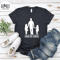Dad of Girls Shirt, Girls Father Shirt, Fathers Day Shirt, Fathers Day Gift, Shirt Gift for Dad, Gift to Daddy, Silhouette of Dad and Girls.jpg