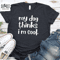 Dog Dad Shirt, My Dog Thinks Im Cool, Funny Dog Shirt, Mens Dog T shirt, Gift for Dog Lovers, Shirt for Dog Owners, Gift for Dog Owner.jpg