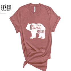 mama bear shirt, new mom shirt, pregnancy announcement shirt, mom-life shirt, gift for mothers, mama bear gift, animal