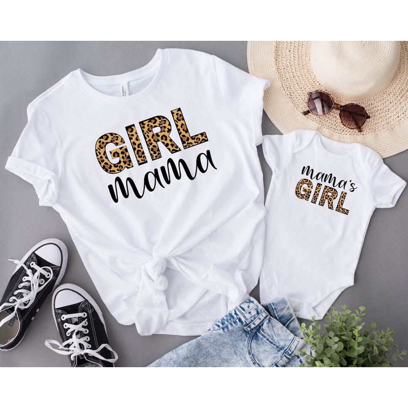 Girl Mama Shirt, Mama's Girl Shirt, Mama and Baby Girl Matching Shirt, Mommy and Me Mother's Day Shirt, Mother And Daughter, New Mom Gift.jpg