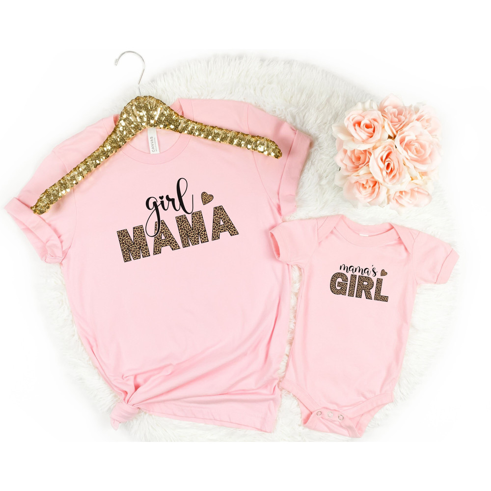 Leopard Girl Mama Shirt, Leopard Mama's Girl Onesie, Mama Mini Matching Shirt, Mommy and Me Mothers Day Shirt, Leopard Toddler Girl Shirt.jpg