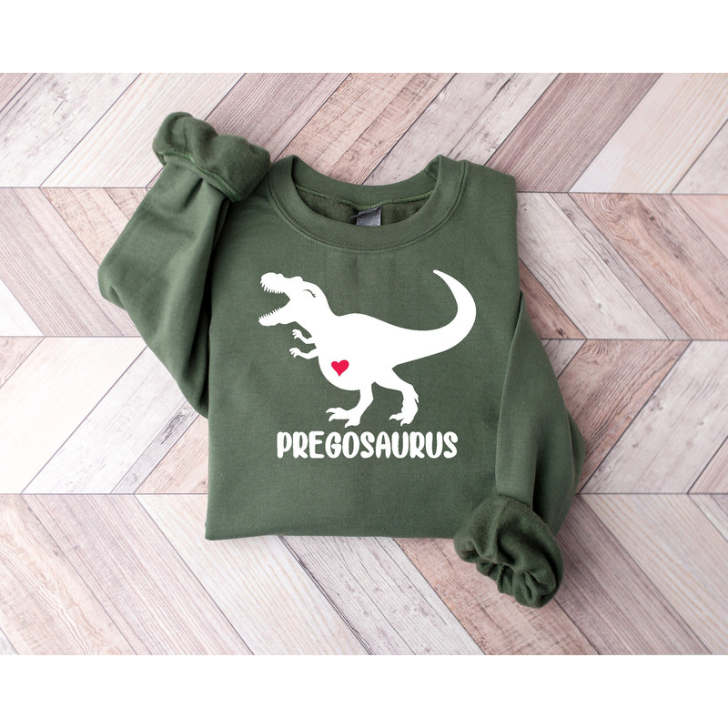 Pregnancy Announcement Shirt for Women, Funny Pregosaurus TShirt for Baby Shower, Funny Gift for Expecting Mom ,Shirt for Baby Announcement.jpg
