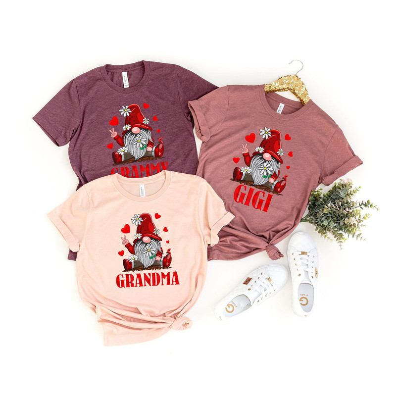 Gigi Grammy Grandma Shirt, Grandma gift for mothers day, Grammy Shirt Gigi Shirt Grandma Gnome shirt Gigi, Granny Grandmother gift for her.jpg