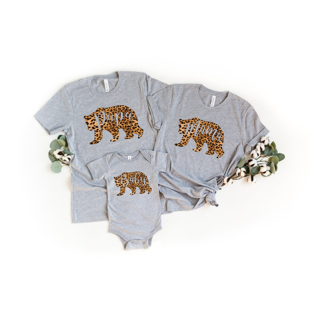 Mama Bear Papa Bear Baby Bear Shirts, Mommy and Me, Matching Shirt Matching Family Outfit,Baby Girl Shower Gift baby suit, Mothers day gift 1.jpg