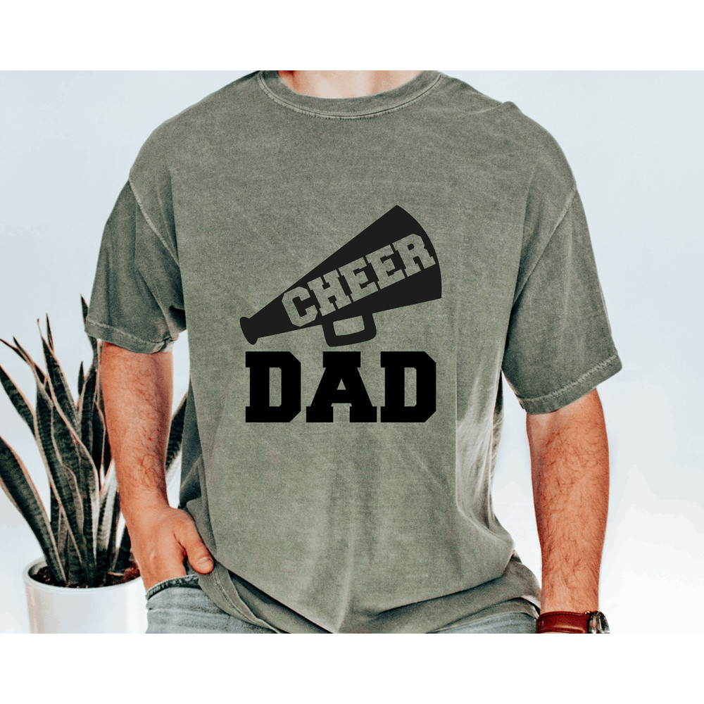 Comfort Colors Dad Shirt, Father's Day Shirt, Men's Shirts With Sayings,Cheer Dad shirt, Dad Shirt, Gift For Dad, Birthday Gift.jpg