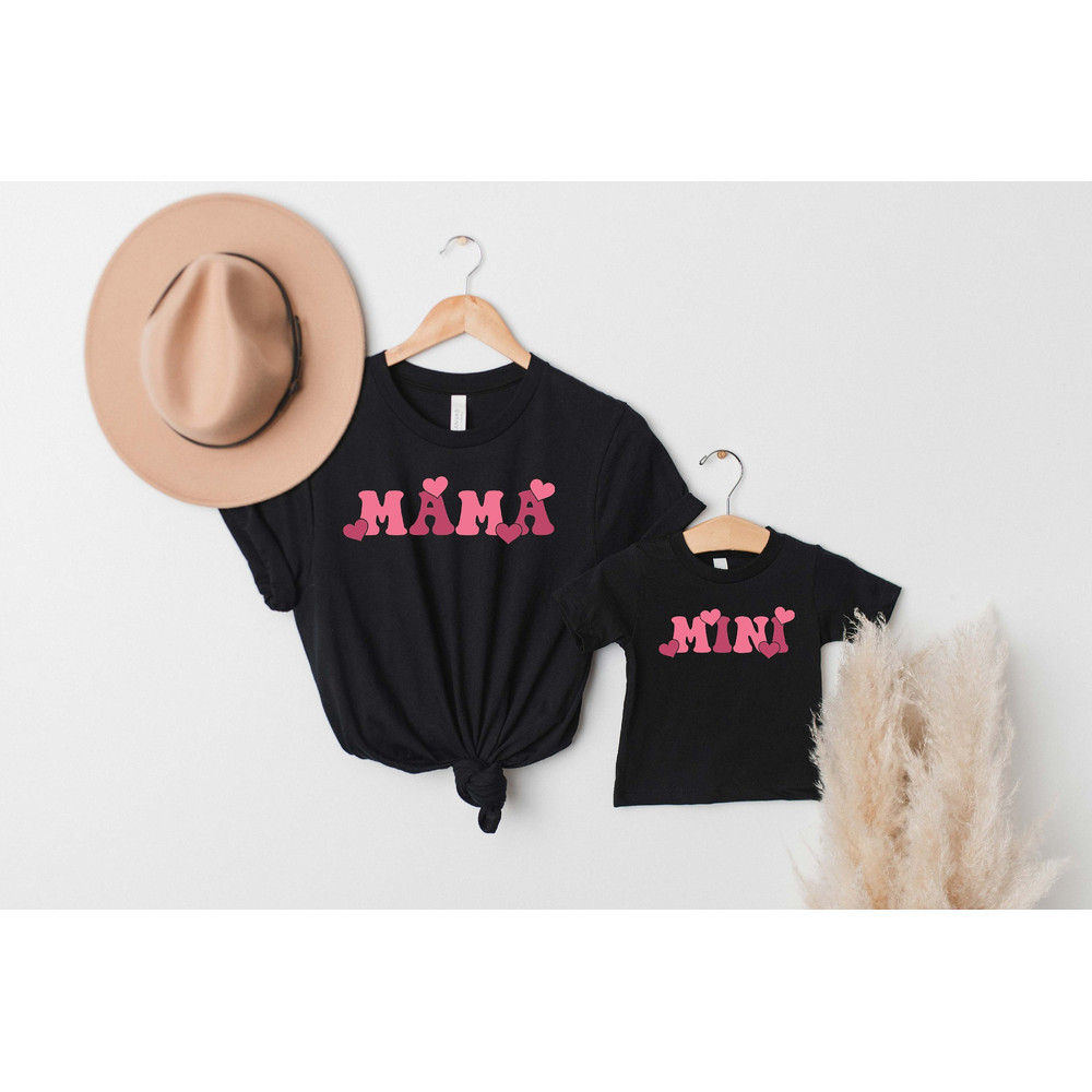 Mama And Mini Shirt, Mommy And Me Matching Shirt, Mother Sweatshirt Hoodie, Mom And Daughter Shirt, Mother's Day Gift.jpg
