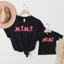 mama and mini shirt, mommy and me matching shirt, mother sweatshirt hoodie, mom and daughter shirt, mothers day gift