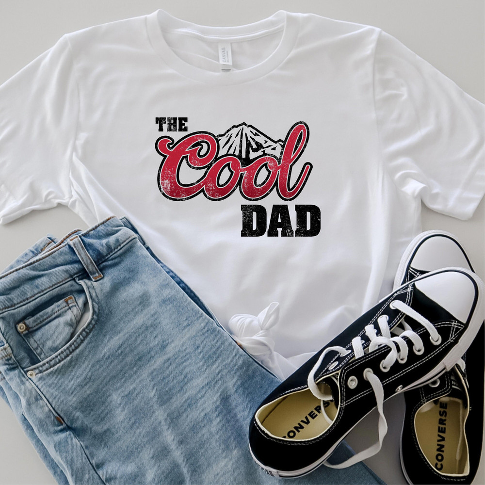 The Cool Dad Mountain Shirt, Cool Dad Shirt Sweatshirt Hoodie, Best Dad Shirt, Fathers Day, Funny Dad Shirt, Gift For Dad, Hiking Dad Shirt.jpg