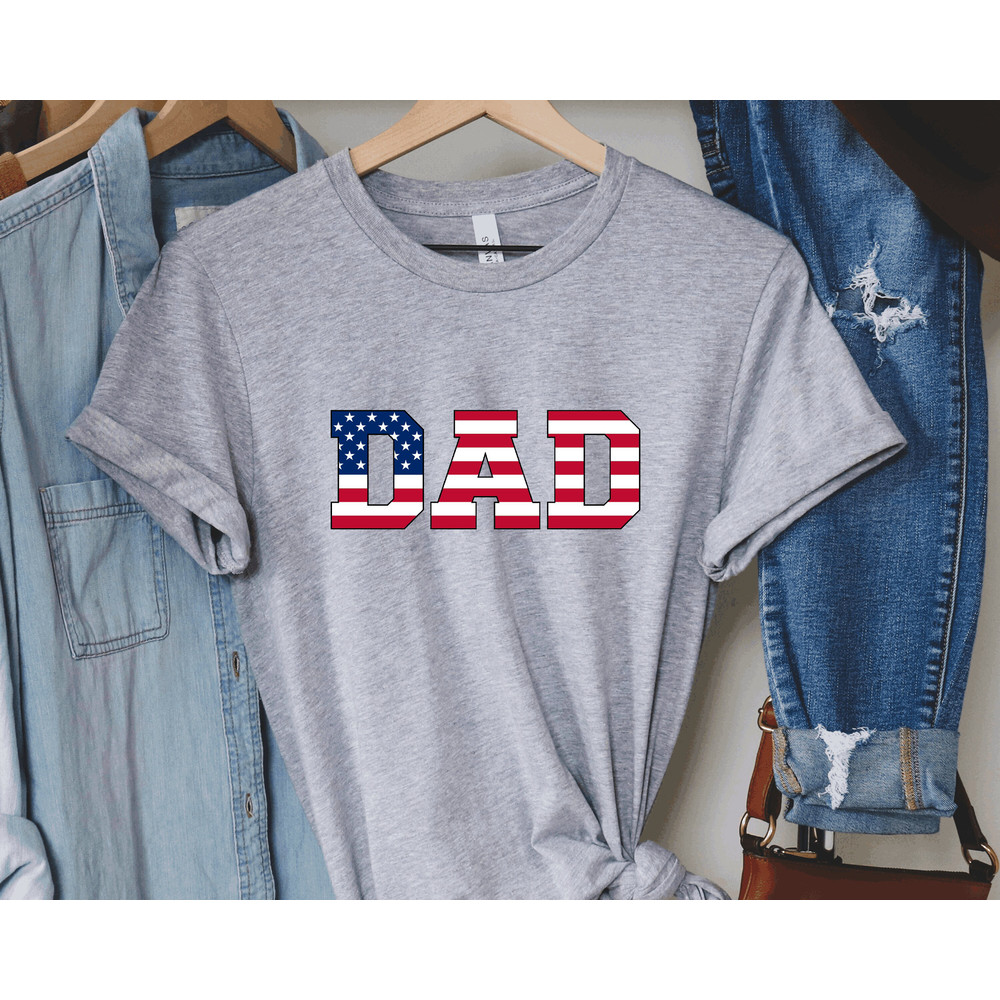 Father Day Gift Tshirt, Step Dad Shirts, Unique Father Gift, Step dad fathers day gift, Best Bonus Dad Ever American Flag T shirt,4 of july.jpg