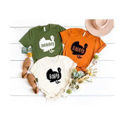 personalized turkey shirt,custom text turkey shirt, matching family thanksgiving shirt, funny family turkey t shirt,than