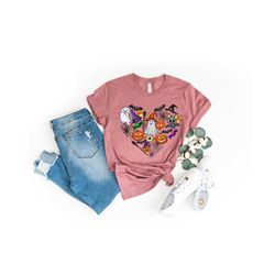 heart halloween shirt, sanderson sisters, hocus shirt, halloween family shirts, halloween funny tee, hocus pocus shirts,