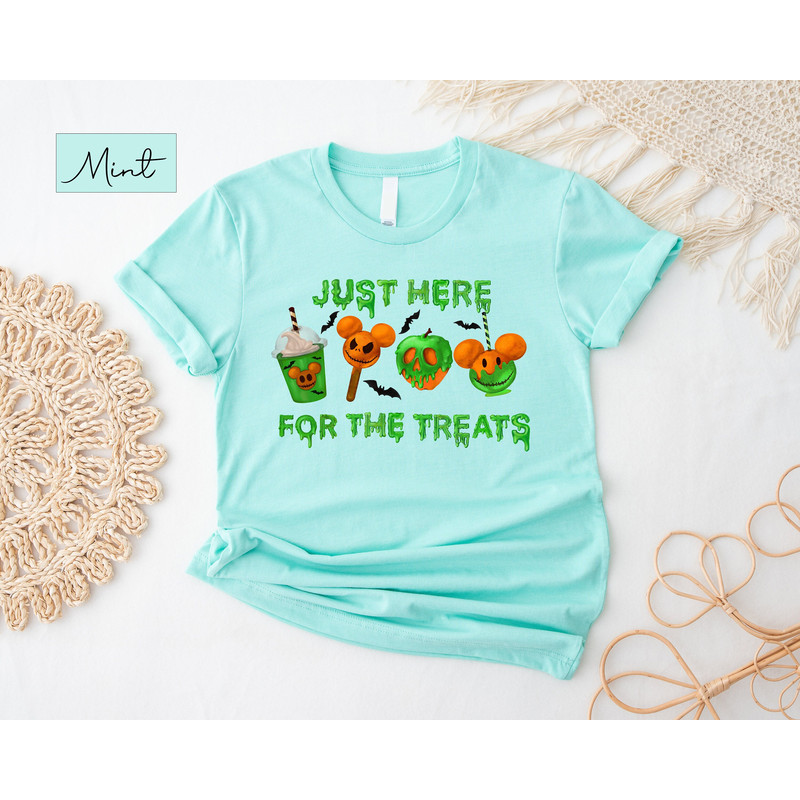 Just Here For The Treats Halloween Shirt, Halloween Funny Shirt, Disney Halloween Tshirt ,Just Here For The Treats ,Halloween Horror Costume.jpg