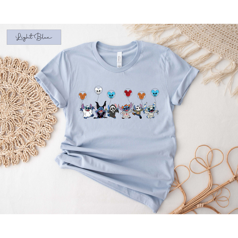 Stitch Halloween Shirt, Disneyland Halloween Shirt, Stitch Horror Hallowwen Shirt, Horror Film Characters, Halloween Party, Disneyland.jpg