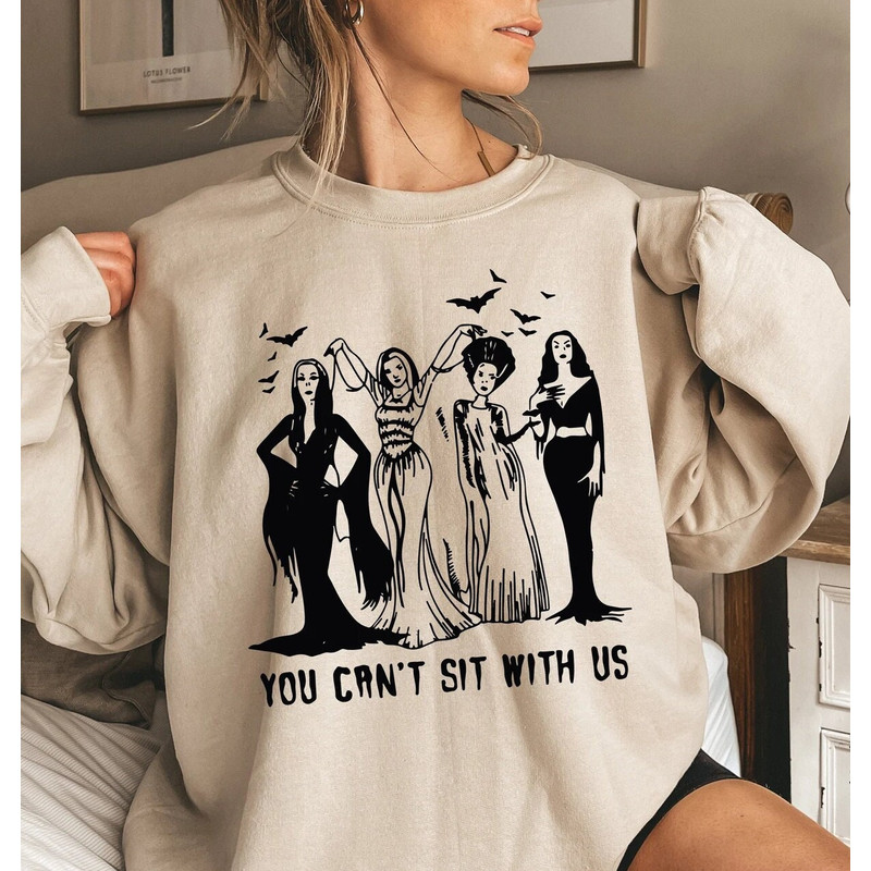 Witches Sweatshirt,Funny Sanderson Sisters Shirt,Vintage Spooky Vibes T shirt,Cute Halloweeen Tshirt,Witchy T-shirt,Gift For Women.jpg