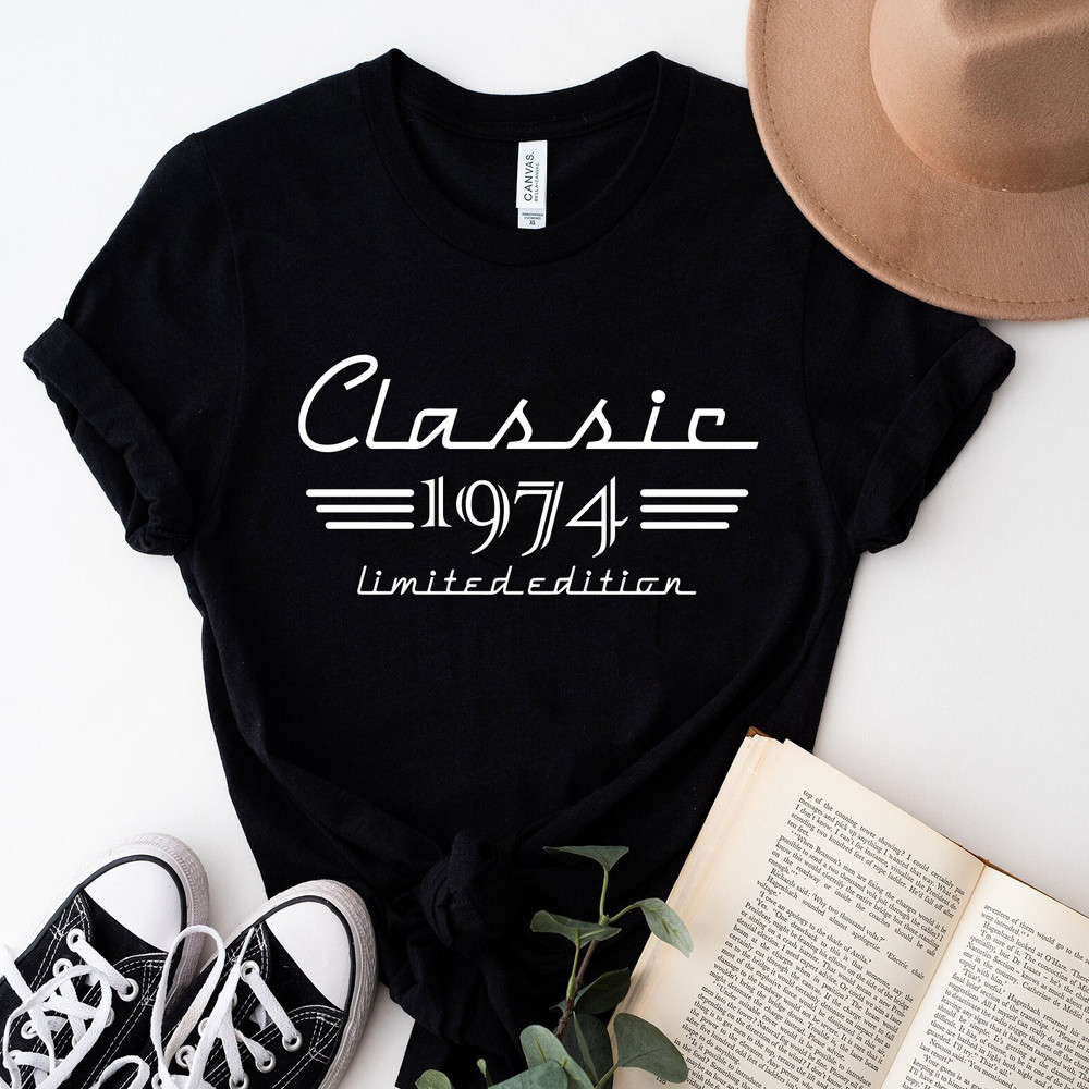 50th Birthday Auto Owner Gift, Classic 1974 Car Lover Shirt, Born in 1974 Gift for Men, 50th Retro Vintage Gift, Turning 50 Mechanic Gift.jpg
