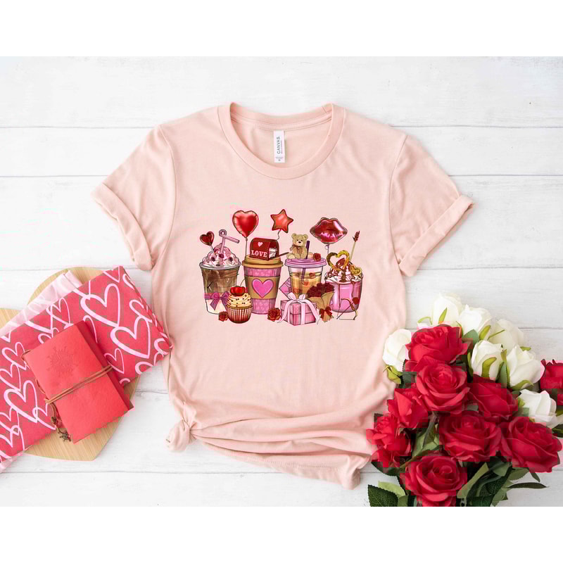 Valentines Day Bear Coffe Juice Love , Valentine's Shirt, Coffee Lovers Shirt, Valentine's Day Shirt, Funny Coffee Shirt, Gift for Valentine.jpg