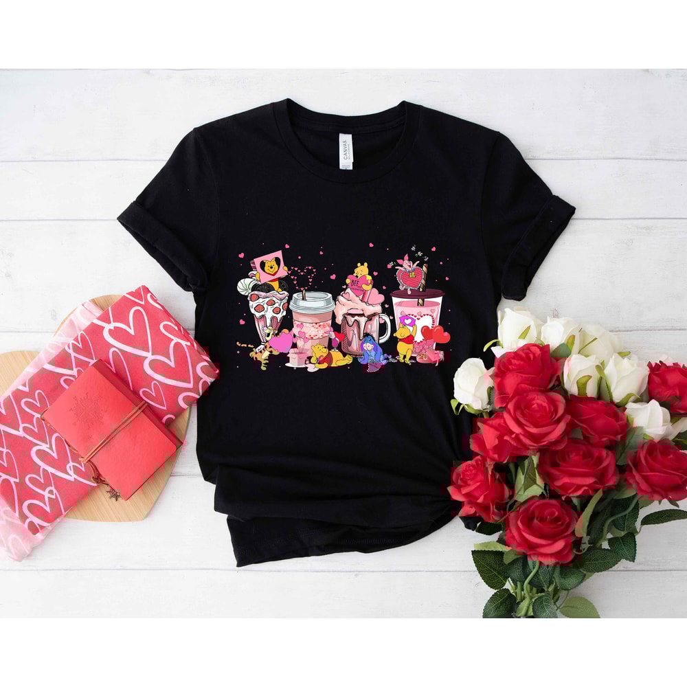 Valentines Day Bear Coffee Shirts For Women Tee Tshirt , Valentine Gift Heart Love Mama Dady Coffee Birthday Nurse Mardi Cat Dog Mom Dad.jpg
