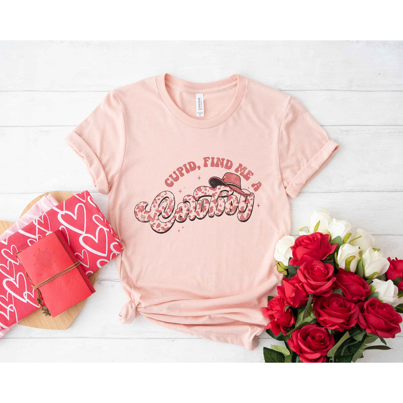 Valentines Day Cupid Find me Cowboy Retro Love Shirts For Women Tee Tshirt Valentine Gift Heart Love Mama Dady Coffee Cat Dog Mom Dad.jpg