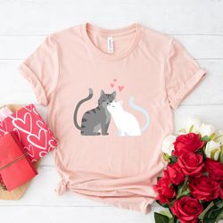 valentines day shirt day cat love heart love shirts for women tee tshirt , valentine gift heart love mama dady birthday
