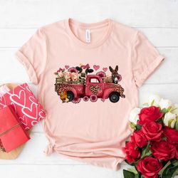valentines day shirt fcars animal truck love for women tee  tshirt valentine gift heart love mama dady coffee birthday n