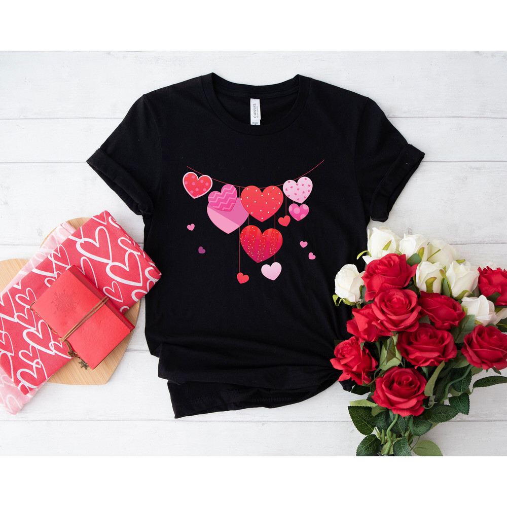 Valentines Day Shirt Necklace Shirts For Women Men Tee Tshirt , Valentine Gift Heart Love Mama Dady Birthday Nurse Cat Dog Mom Dad.jpg