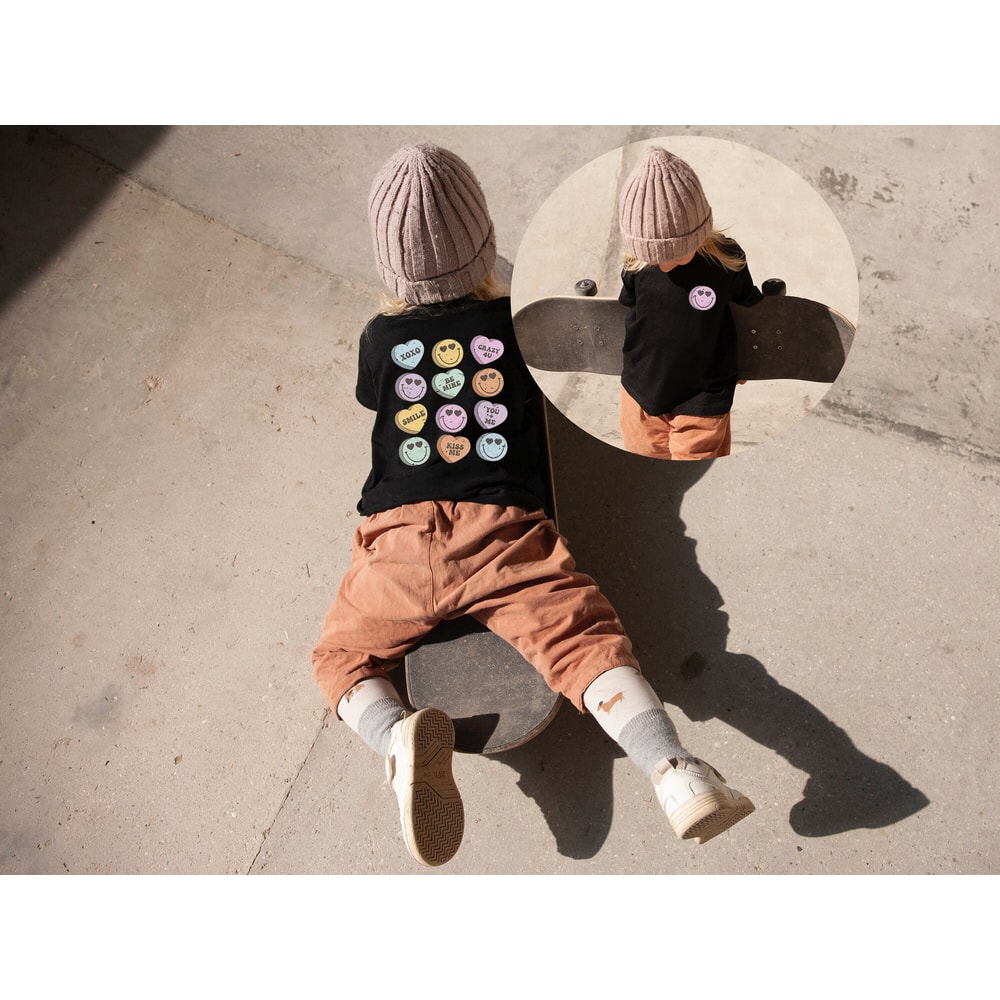 Valentines Day Toddler Shirt, Cute Heart Girls Shirt, Toddler Youth Love Tee, Retro Boho Cute Vintage Bodysuit, Mommy Valentine Infant Tee 1.jpg