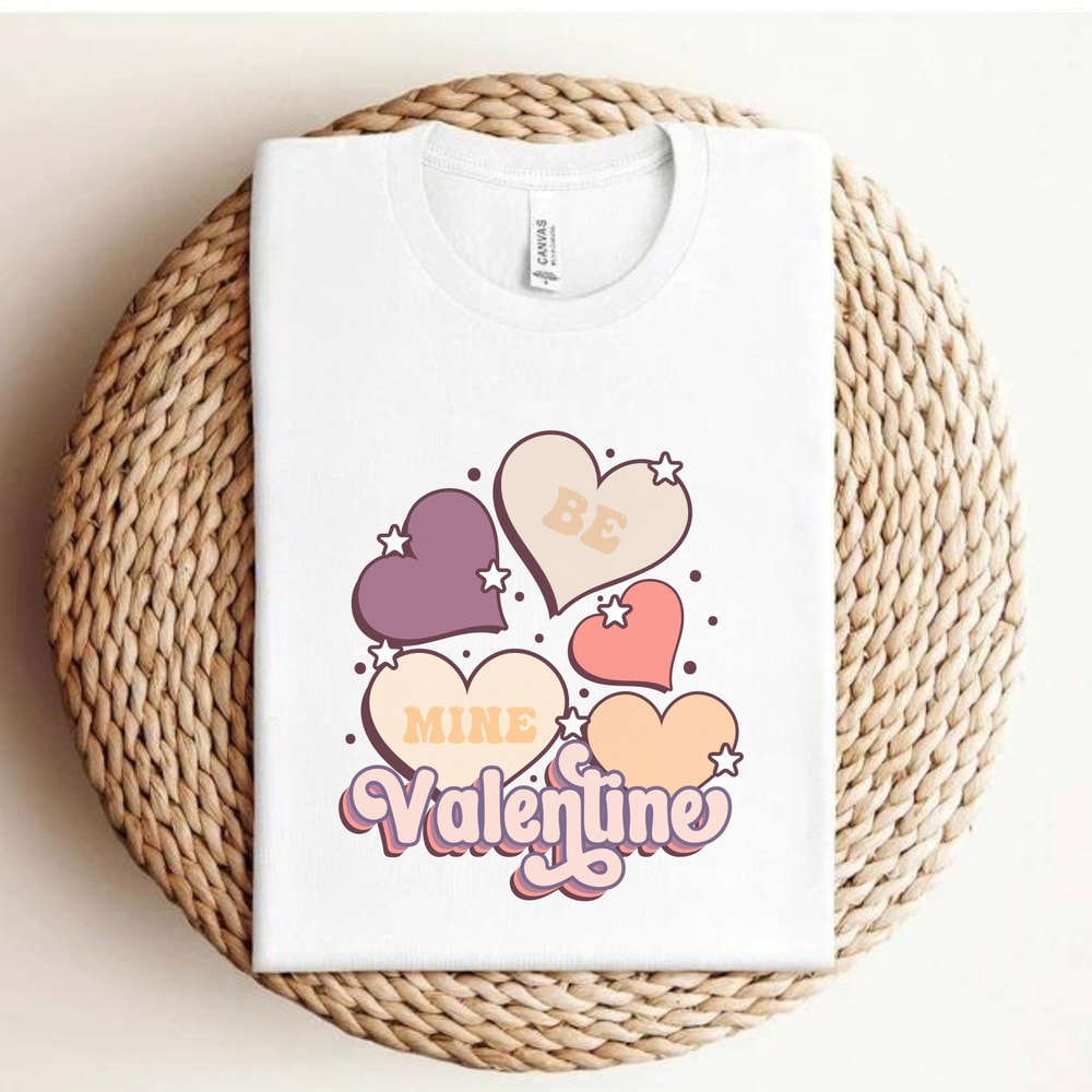 Be mine Valentine Sweatshirt, Valentines Day Sweater, Love Day Shirt Gift For Her Crewneck, Cute Trendy Tee Shirt, Lover Hoodie.jpg