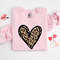 Leopard Print Valentines Day Sweatshirts ,Valentines Day Sweater For Woman, Heart Sweatshirt ,Cute Valentine Shirt, Valentines Day Gift Tee 1.jpg