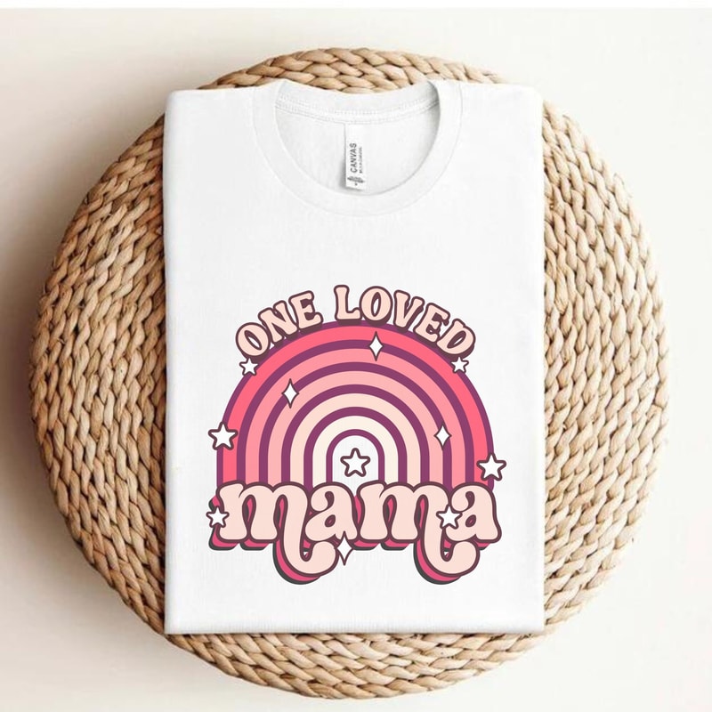 one loved mama Sweatshirt, Valentines Day Sweater, Love Day Shirt Gift For Her Crewneck, Cute Trendy Tee Shirt, Lover Hoodie.jpg