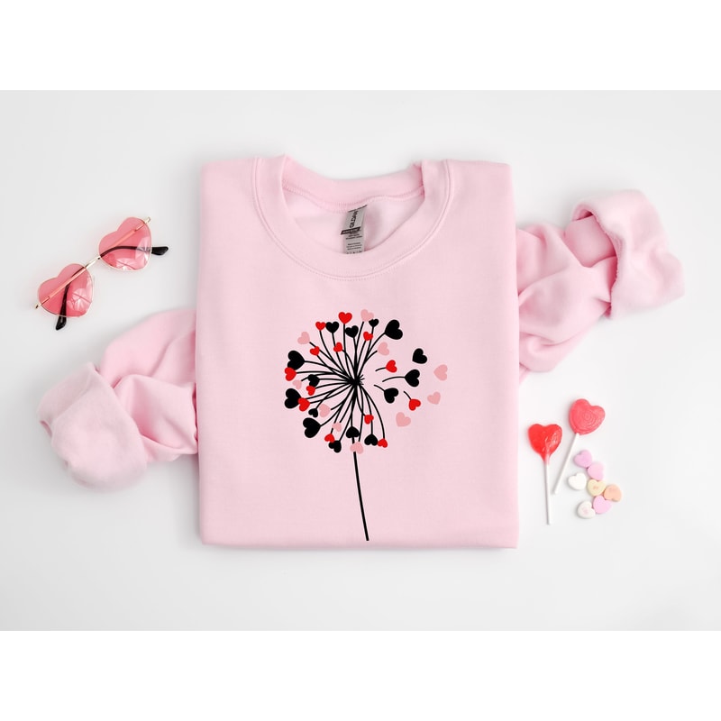 Valentines Day Colorful Heart Shirt, Valentines Day Pastel Colors Heart Shirt,Valentines Sweatshirt,Valentine Gift for her 1.jpg