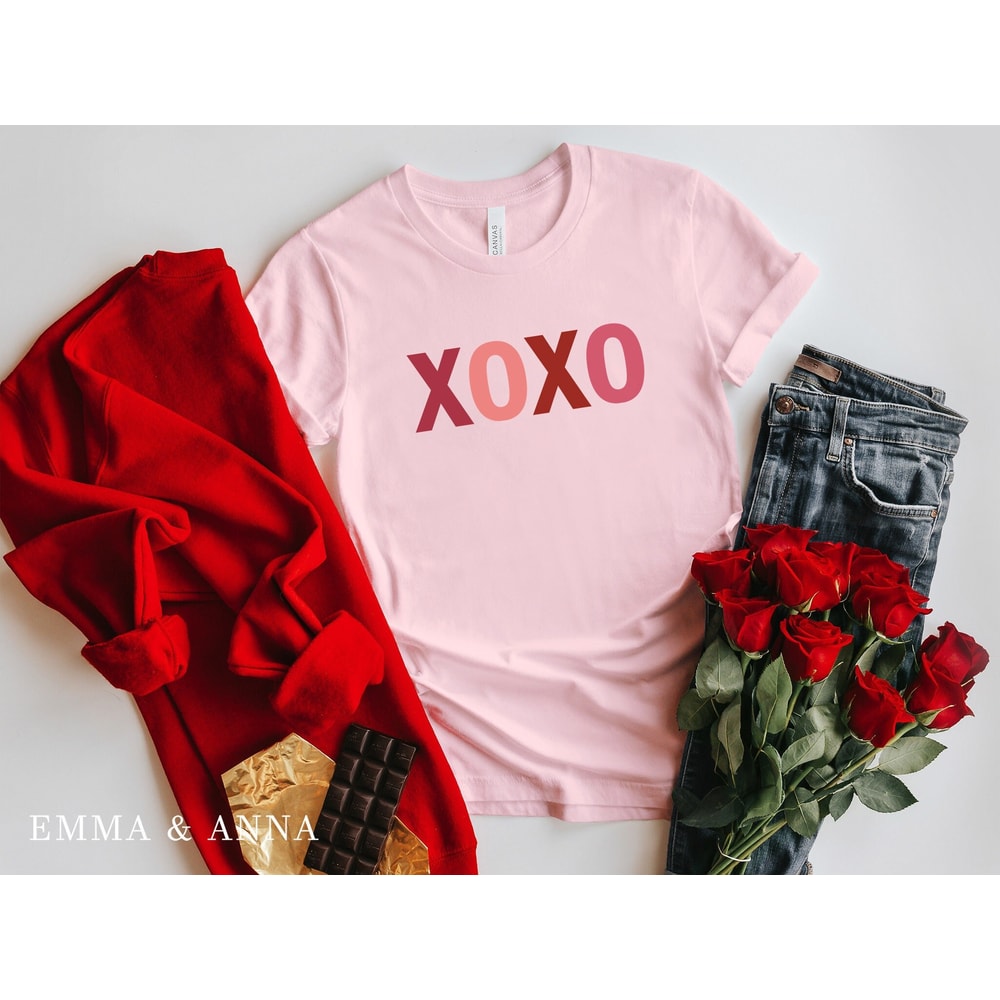Valentines Day Shirt for Women, XOXO Shirt, Cute Valentines Day Shirt, Valentines Day T-Shirt, Valentine Shirt, Valentines Day Outfit 1.jpg