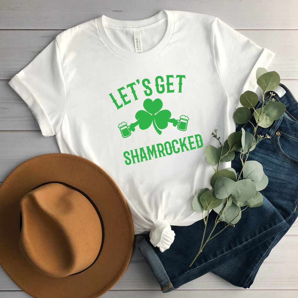 Let's Get Shamrocked Shirt, Shamrock Shirt, St Paddys Day Shirt, St Patrick's Day Shirt, Irish Shirt.jpg