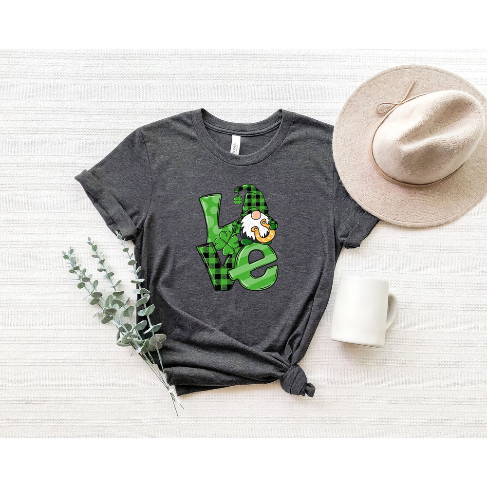 Love Patrick Day Gnomes Shirt, St. Patricks Day Shirt, St Patricks Day Gnome Shirt, Shamrock Shirt, Lucky Shirt, St. Patty's Shirt,.jpg