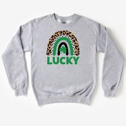 lucky sweatshirt,st patricks day shirt, st patricks day sweatshirt, cute st pattys shirt, st patrick tee, patricks lucky