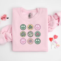 st patricks day sweatshirt, st pattys day shirt, saint pattys day tee,st patricks clover disco shirt,womens st patricks