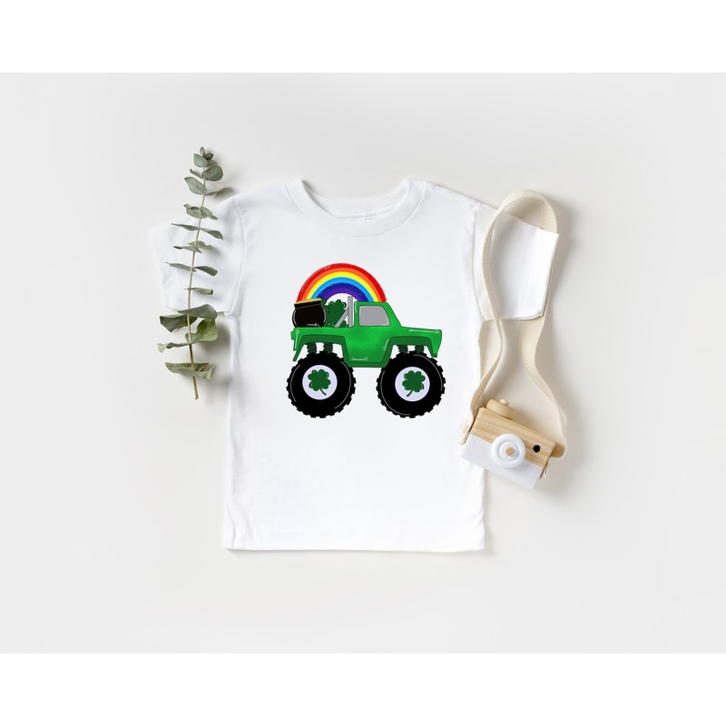 St. Patricks Day Shirt,St.Patricks Day Kids Shirt,St Patricks Day Family Matching Shirt,Lucky Shirt, St. Patty's Shirt,Kids Truck St Patrick.jpg