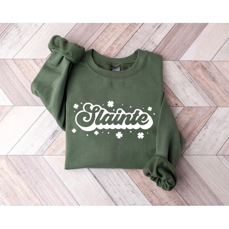 Slainte shirt,st paddys day shirt, slainte sweatshirt, saint patricks day, shamrock shirt, st patricks day, Shenanigans Shirt,irish shirt, 2.jpg