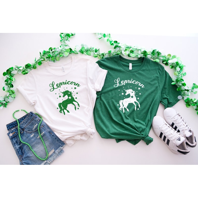 St Patrick's Day Shirt St Patty's Lepricorn Shirt Happy St Pattys Day Unicorn T-Shirt Lucky Irish Shirt 11964.jpg
