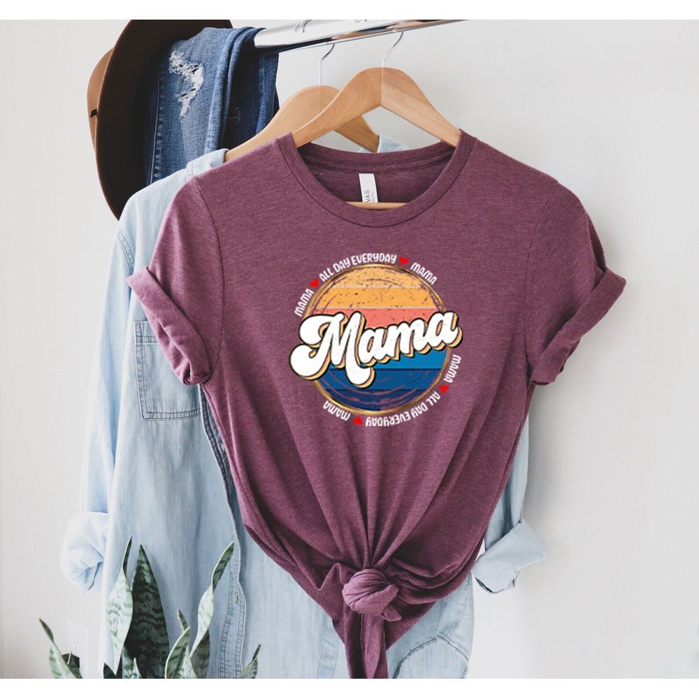 Mama Retro 70s Vintage Shirt, Retro Mama Vintage Shirt, Boho Floral Retro Flowers Shirt, Retro Mama T-shirt, Mama 70s Shirt, Mama Retro Tee.jpg