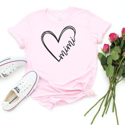 mimi heart shirt, mimi shirts, mimi life shirt, grandma established shirt, grandma shirt, christmas gift grandma, gift f