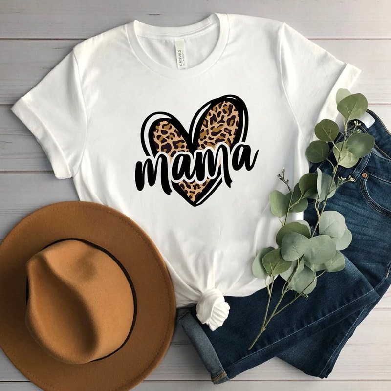 Personalized Mama Shirt ,Custom Grandma Gift, Grandma Heart Shirt, Mimi Shirt, Mama Shirt, Nana Shirt, Custom Heart Shirt, Leopard Heart Tee.jpg
